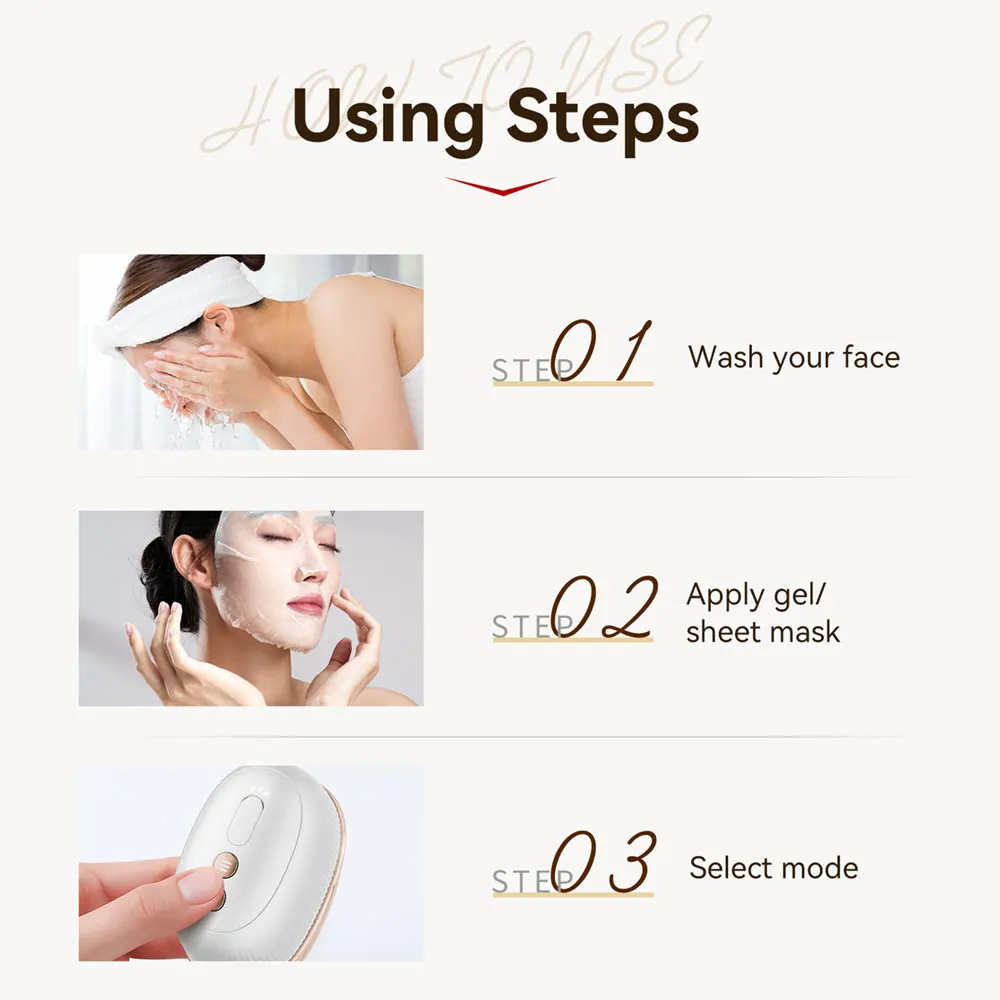 ANLAN Multi-Polar RF Beauty Device EMS Facial Lifting Skin Tightening Anti-Aging Wrinkle 3 Color Light Skincare Massage 24K Gold ANLAN Multi-Polar RF Beauty Device EMS Facial Lifting Skin Tightening Anti-Aging Wrinkle 3 Color Light Skincare Massage 24K Gold