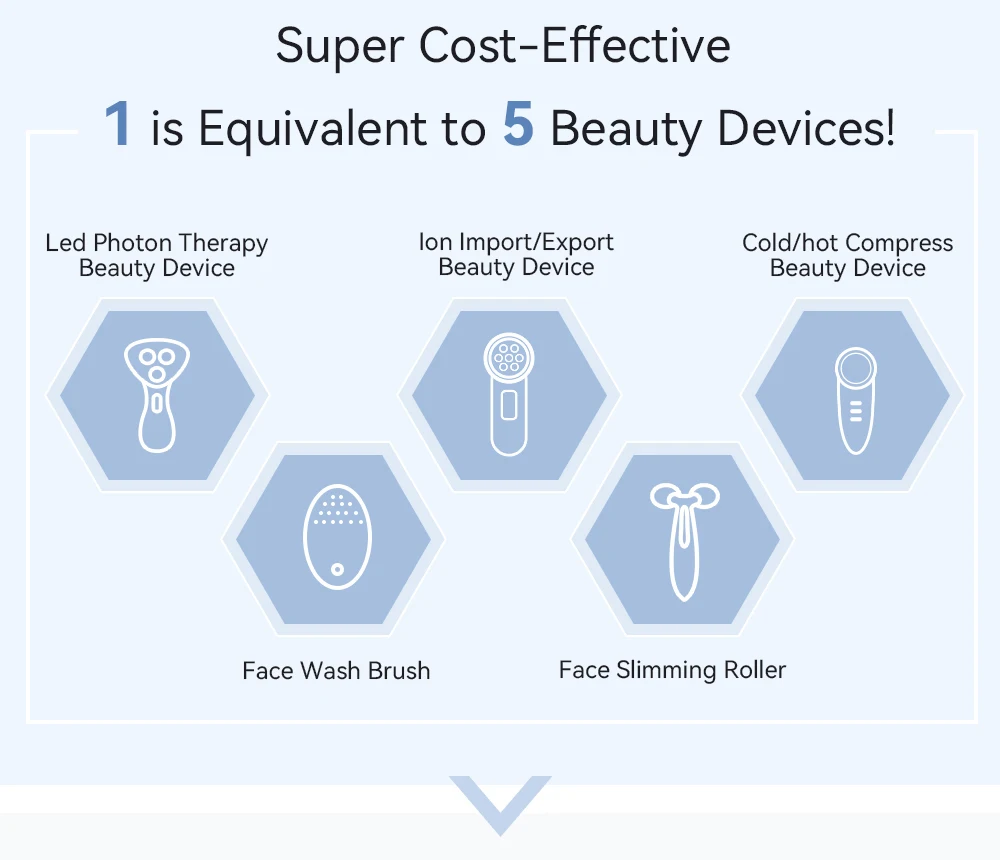 ANLAN EMS Facial Massager Pro Face Lifting Skin Rejuvenation Cold Compress Deep Cleaning Anti-aging Skincare Beauty Device ANLAN EMS Facial Massager Pro Face Lifting Skin Rejuvenation Cold Compress Deep Cleaning Anti-aging Skincare Beauty Device