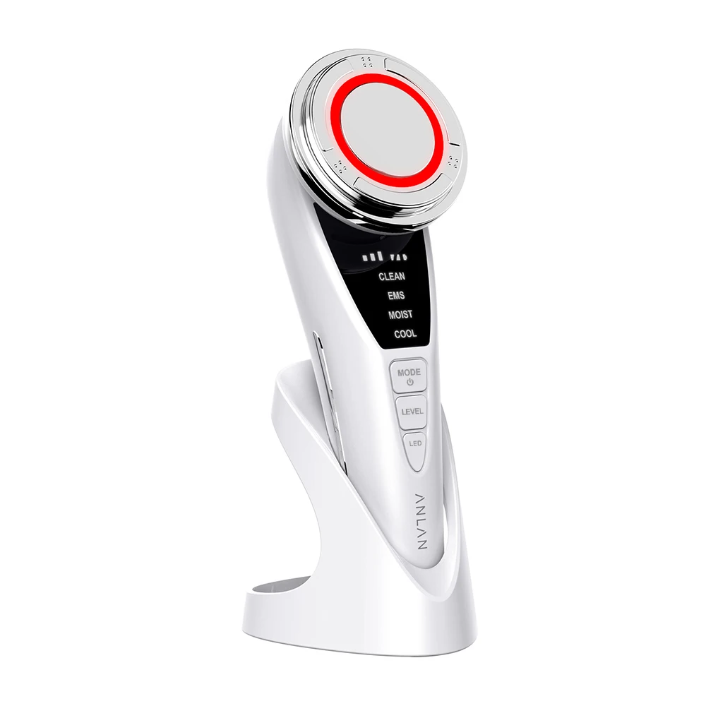 ANLAN EMS Facial Massager Pro Face Lifting Skin Rejuvenation Cold Compress Deep Cleaning Anti-aging Skincare Beauty Device ANLAN EMS Facial Massager Pro Face Lifting Skin Rejuvenation Cold Compress Deep Cleaning Anti-aging Skincare Beauty Device