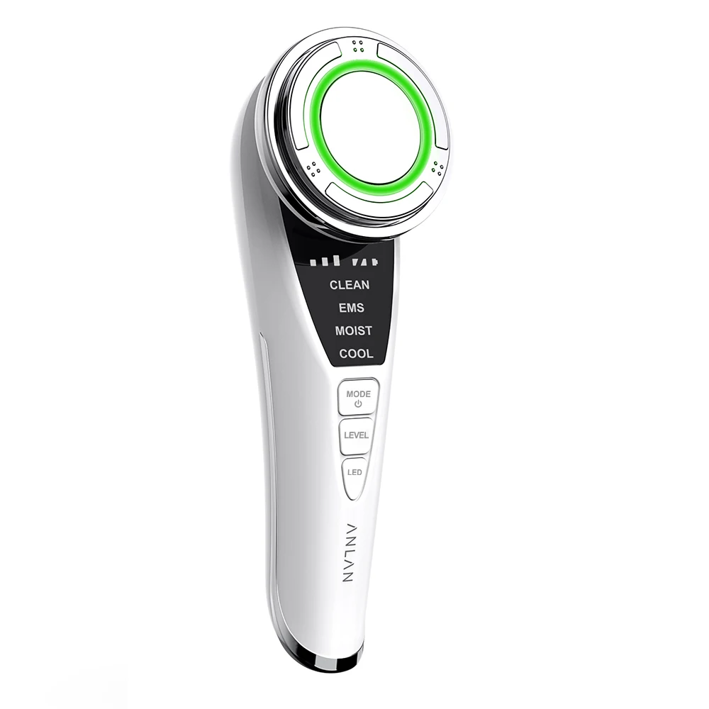 ANLAN EMS Facial Massager Pro Face Lifting Skin Rejuvenation Cold Compress Deep Cleaning Anti-aging Skincare Beauty Device ANLAN EMS Facial Massager Pro Face Lifting Skin Rejuvenation Cold Compress Deep Cleaning Anti-aging Skincare Beauty Device
