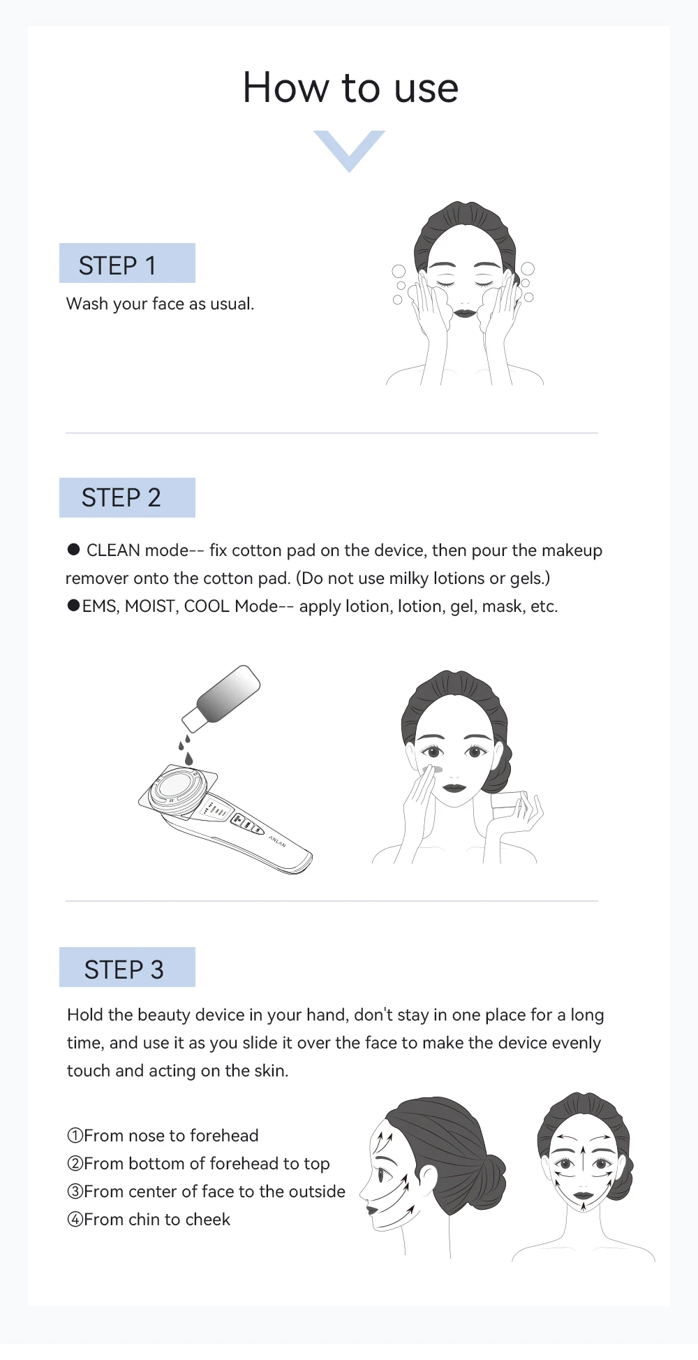 ANLAN EMS Facial Massager Pro Face Lifting Skin Rejuvenation Cold Compress Deep Cleaning Anti-aging Skincare Beauty Device ANLAN EMS Facial Massager Pro Face Lifting Skin Rejuvenation Cold Compress Deep Cleaning Anti-aging Skincare Beauty Device