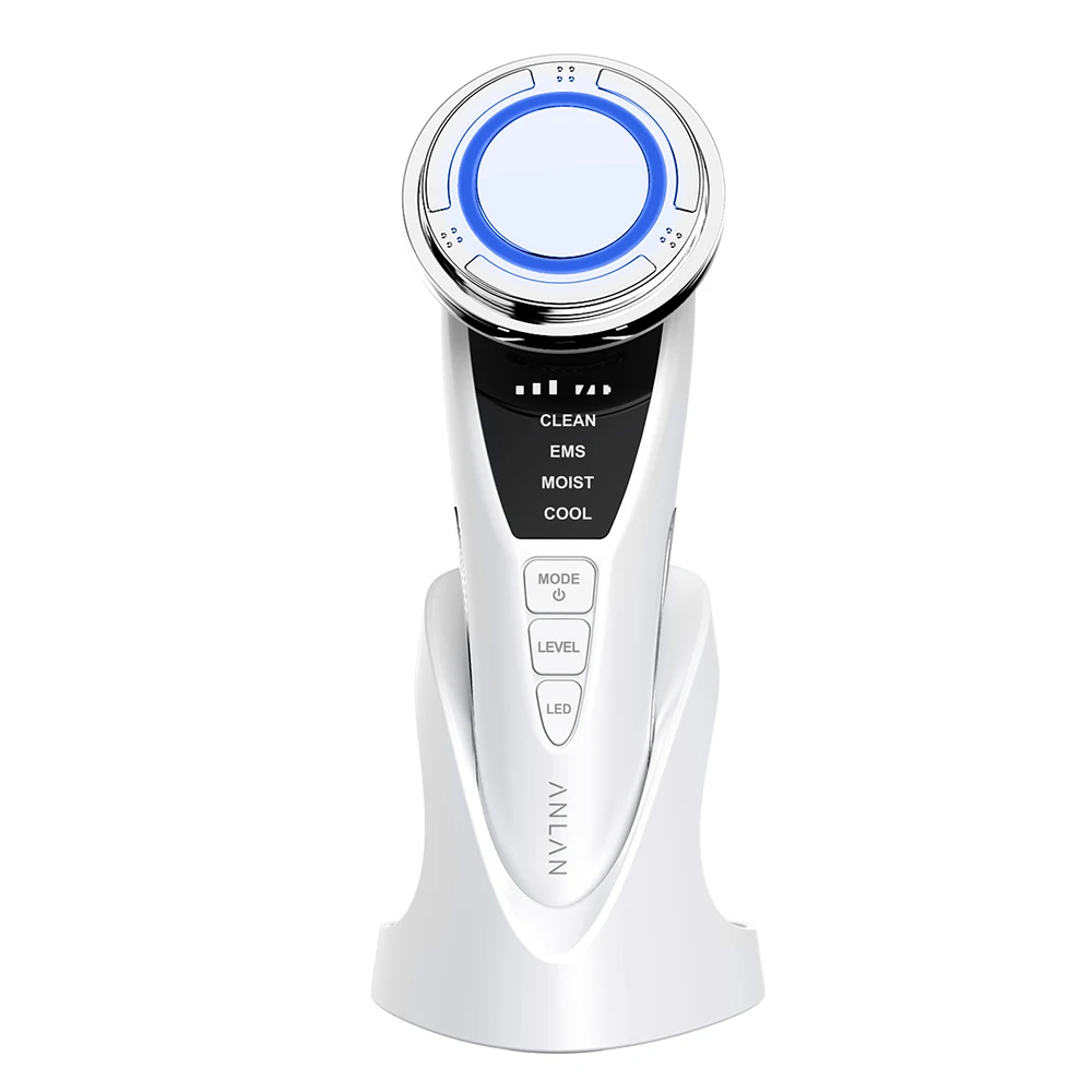 ANLAN EMS Facial Massager Pro Face Lifting Skin Rejuvenation Cold Compress Deep Cleaning Anti-aging Skincare Beauty Device ANLAN EMS Facial Massager Pro Face Lifting Skin Rejuvenation Cold Compress Deep Cleaning Anti-aging Skincare Beauty Device