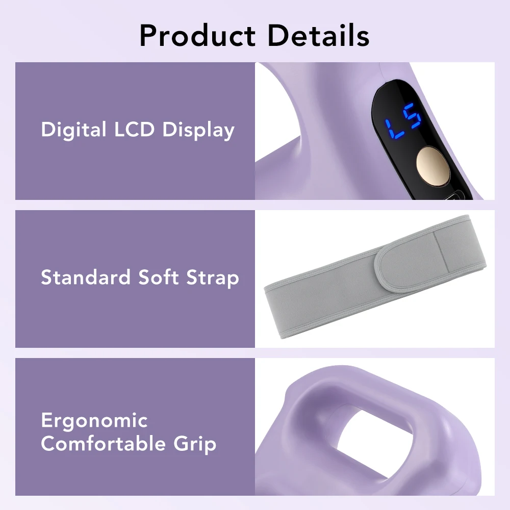 Electric Full-Body Fascia Ring Portable Vibration Fascia Massager Fat Burning Body Weight Loss Deep Tissue Muscle Relief & Relax