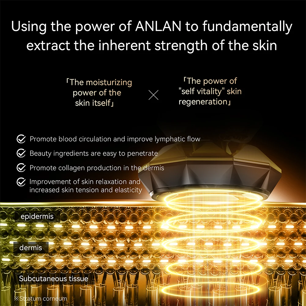 ANLAN Multifunction Skincare Device Pro 18K Gold Face Radio Frequency With Hot Cold EMS Facial Lifting Beauty Skin Care Massager ANLAN Multifunction Skincare Device Pro 18K Gold Face Radio Frequency With Hot Cold EMS Facial Lifting Beauty Skin Care Massager