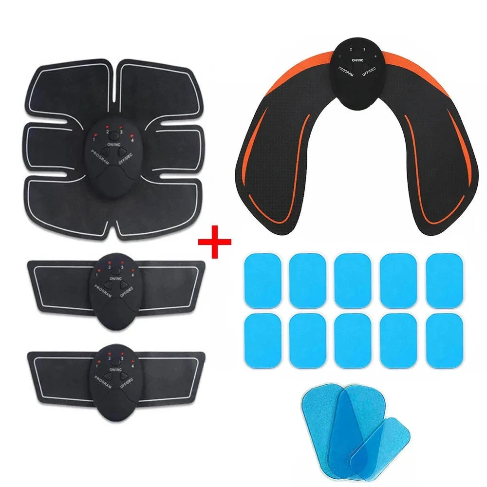EMS Abdominal Muscle Stimulator Hip Trainer Electric Stimulator Home Gym Muscle Toner Slimming Massager EMS Abdominal Muscle Stimulator Hip Trainer Electric Stimulator Home Gym Muscle Toner Slimming Massager
