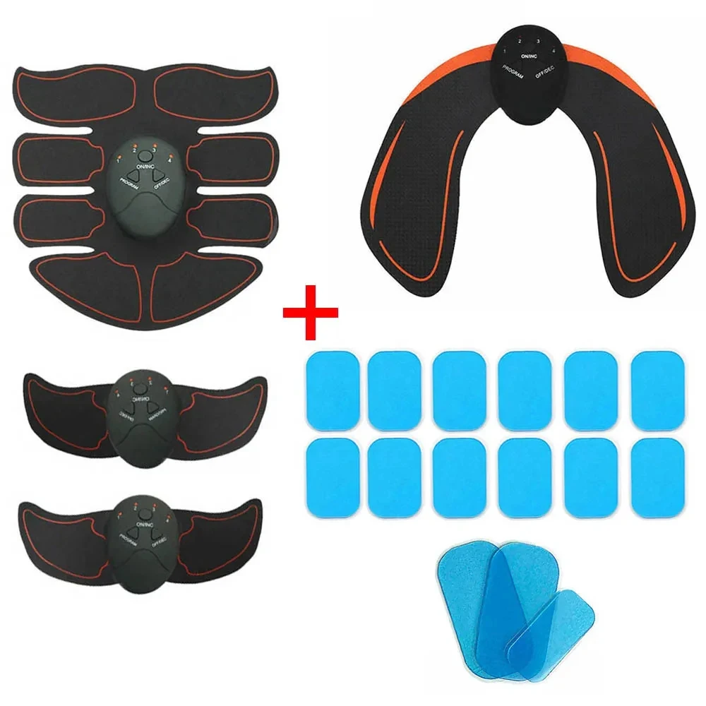 EMS Abdominal Muscle Stimulator Hip Trainer Electric Stimulator Home Gym Muscle Toner Slimming Massager EMS Abdominal Muscle Stimulator Hip Trainer Electric Stimulator Home Gym Muscle Toner Slimming Massager