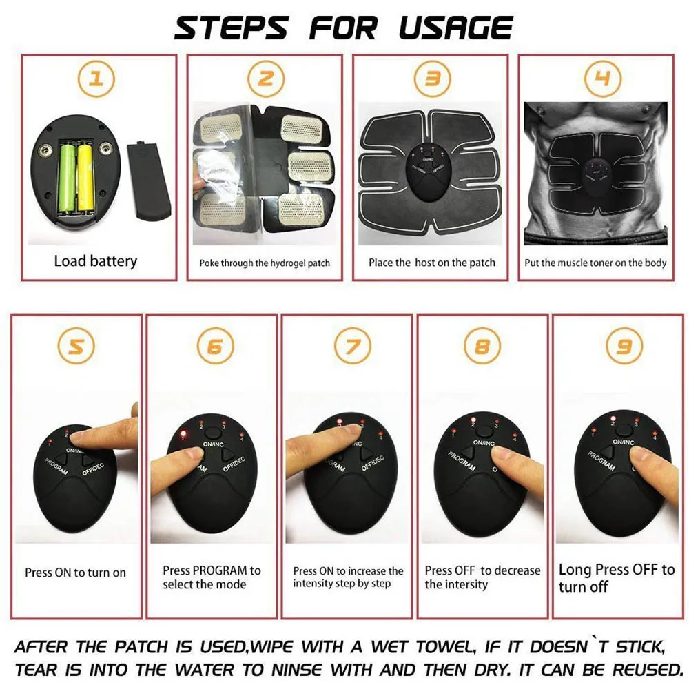 EMS Abdominal Muscle Stimulator Hip Trainer Electric Stimulator Home Gym Muscle Toner Slimming Massager EMS Abdominal Muscle Stimulator Hip Trainer Electric Stimulator Home Gym Muscle Toner Slimming Massager