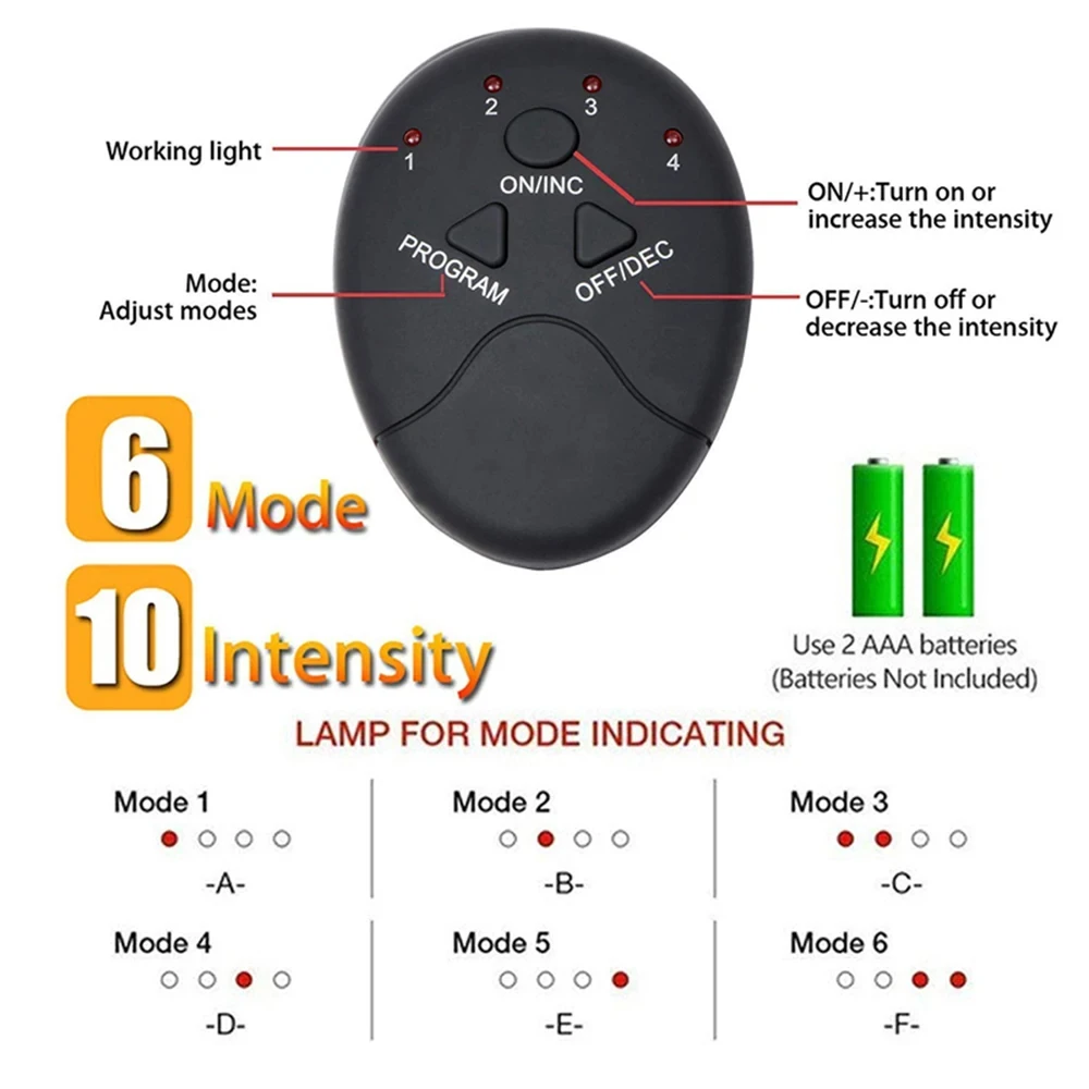 EMS Abdominal Muscle Stimulator Hip Trainer Electric Stimulator Home Gym Muscle Toner Slimming Massager - Image 4