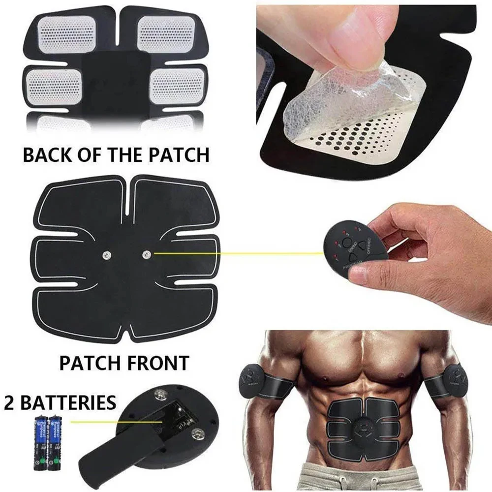 EMS Abdominal Muscle Stimulator Hip Trainer Electric Stimulator Home Gym Muscle Toner Slimming Massager - Image 3