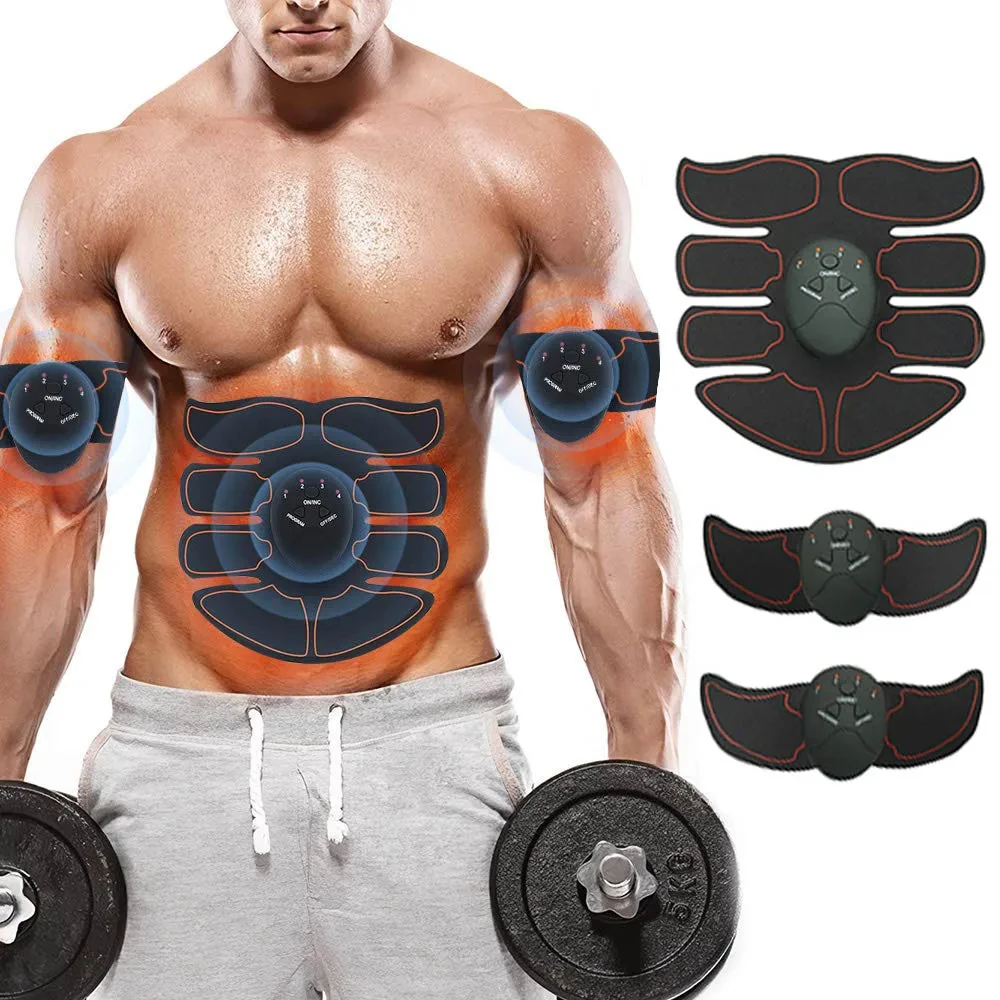 EMS Abdominal Muscle Stimulator Hip Trainer Electric Stimulator Home Gym Muscle Toner Slimming Massager
