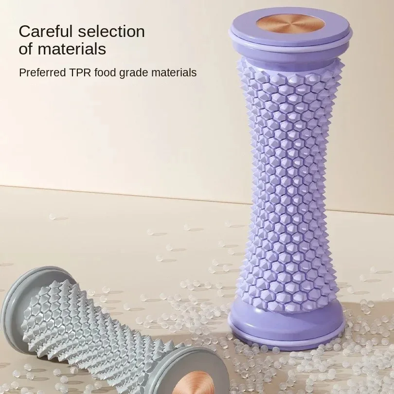 Mini Foot Massager Massage Roller Yoga Massage Ball Plantar Fascia Roller Muscle Relaxation Care Plastic Manual Foot Massager - Image 3