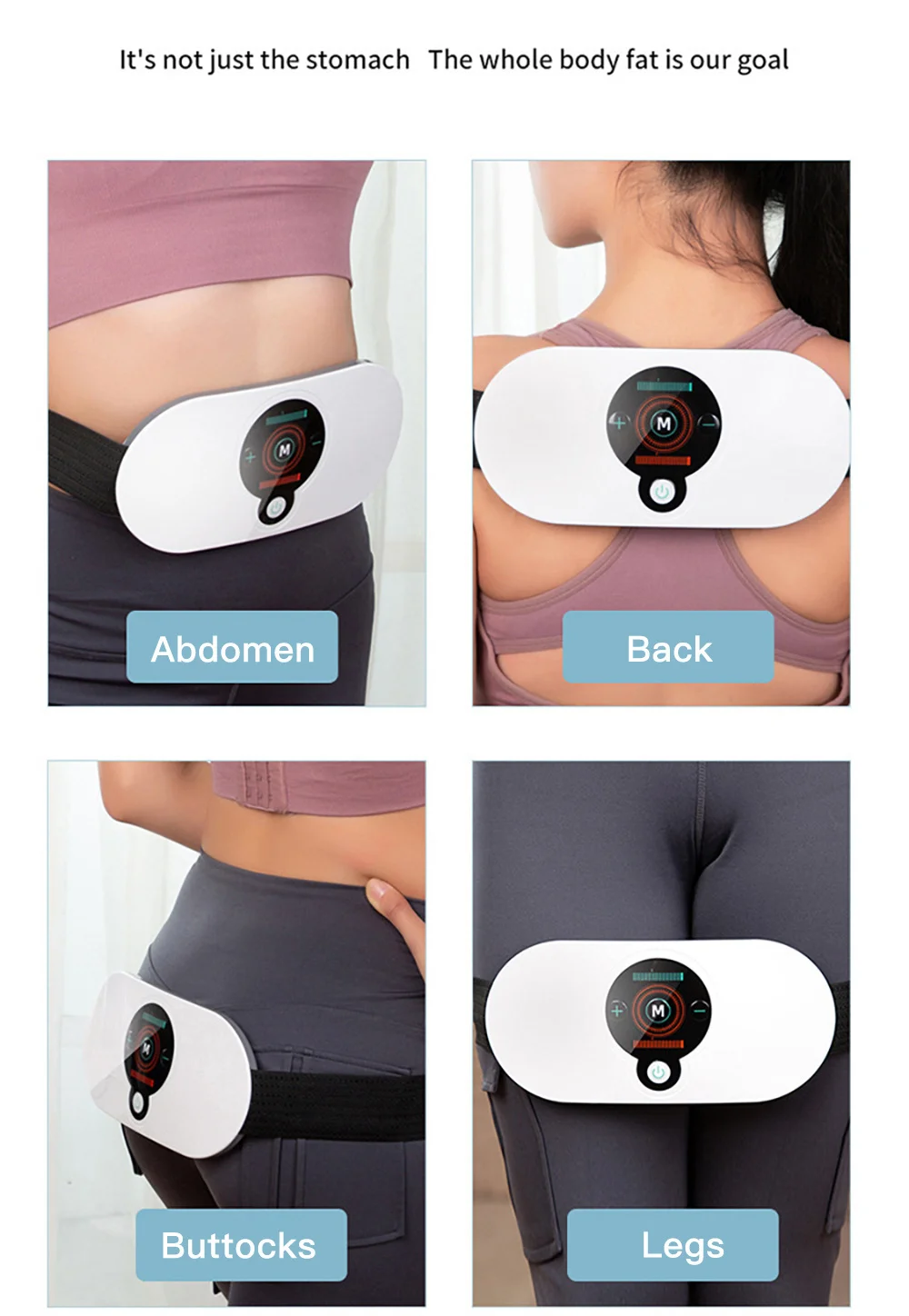 Ems Abdominal Massage Belt Fat Removal Slimming Machine Anti-Cellulite Massager Electric Belly Fat Burner for Body Massager Ems Abdominal Massage Belt Fat Removal Slimming Machine Anti-Cellulite Massager Electric Belly Fat Burner for Body Massager