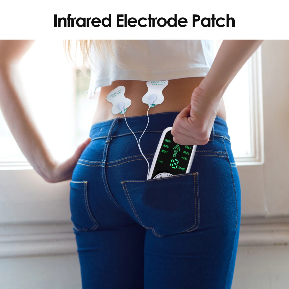 6 Modes Tens Electric Massager Muscle Relax Device Full Body Stimulator Back Waist Knee Healthy Care Patchs Digital Massage Tool 6 Modes Tens Electric Massager Muscle Relax Device Full Body Stimulator Back Waist Knee Healthy Care Patchs Digital Massage Tool