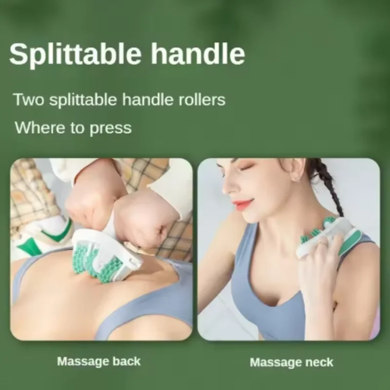 360 Degree Leg Roller Massager Cellulite Massager Manual Muscle Lymphatic Drainage Massager Relieve Soreness Leg Massager
