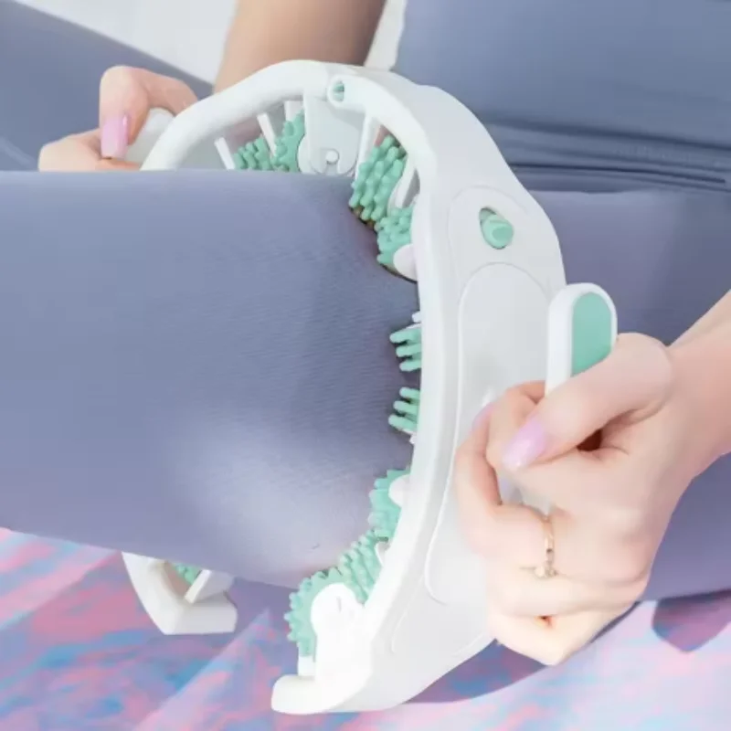 360 Degree Leg Roller Massager Cellulite Massager Manual Muscle Lymphatic Drainage Massager Relieve Soreness Leg Massager
