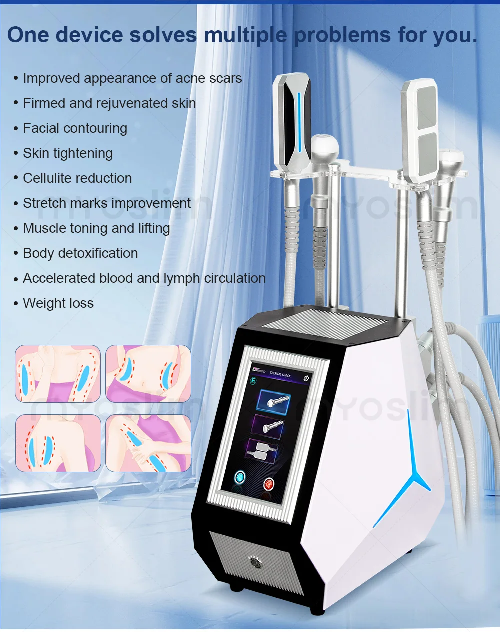 Fat Freezing Slimming Machine Cryolipolysis CoolSculpting Fat Burner Body Massager, Weight Loss Cellulite Removal Cold Therapy Fat Freezing Slimming Machine Cryolipolysis CoolSculpting Fat Burner Body Massager, Weight Loss Cellulite Removal Cold Therapy