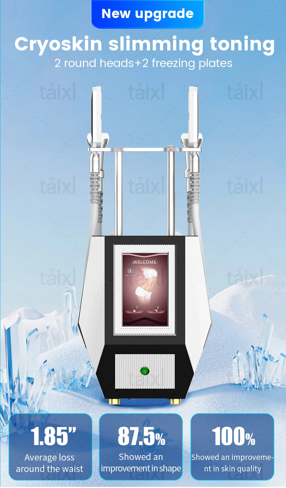 Fat Freezing Slimming Machine Cryolipolysis CoolSculpting Fat Burner Body Massager, Weight Loss Cellulite Removal Cold Therapy Fat Freezing Slimming Machine Cryolipolysis CoolSculpting Fat Burner Body Massager, Weight Loss Cellulite Removal Cold Therapy