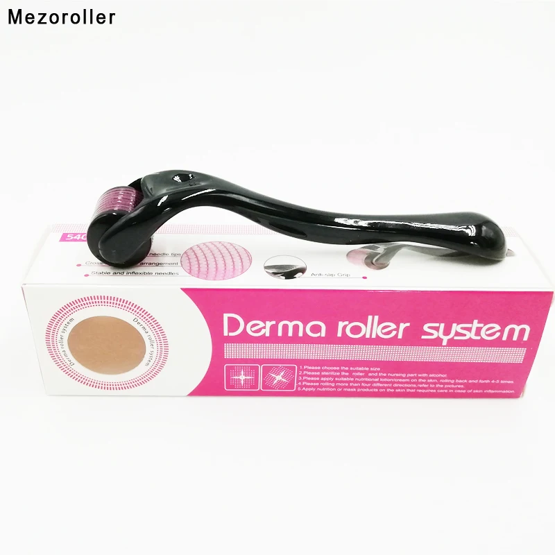 Mezoroller Derma Roller DRS 540 Needle Microneedling for Skin Care Body Treatment Meso Face Dermo Mikronadel Micro Agulha Facial Mezoroller Derma Roller DRS 540 Needle Microneedling for Skin Care Body Treatment Meso Face Dermo Mikronadel Micro Agulha Facial
