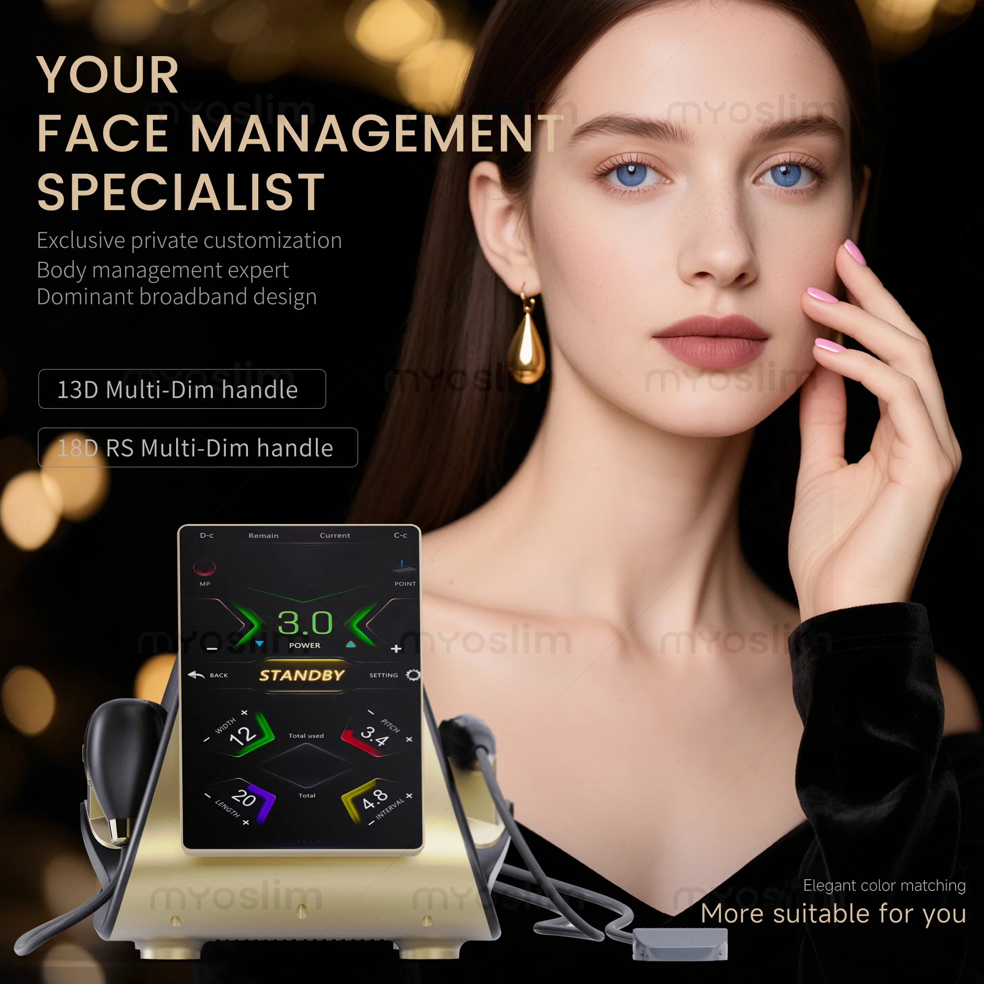 22D MAX HIFU Beauty Equipment Machine for Facial Tightening Slimming And Fat Reduction Latest Model - Image 2