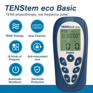 Tens Unit Muscle Stimulator 16 Massage Mode Tens EMS Machine Device Touchscreen Massager Intensity Deep Tissue Shoulder Pain Rel