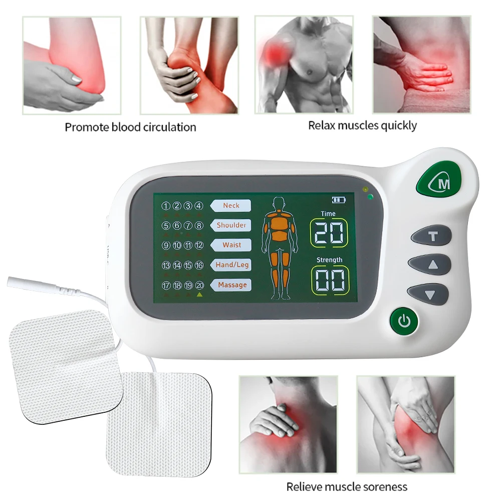 20 Modes Full Body Tens Muscle Electrostimulator EMS Acupuncture Therapy Massage 8 pads Digital Meridian Physiotherapy Apparatus 20 Modes Full Body Tens Muscle Electrostimulator EMS Acupuncture Therapy Massage 8 pads Digital Meridian Physiotherapy Apparatus