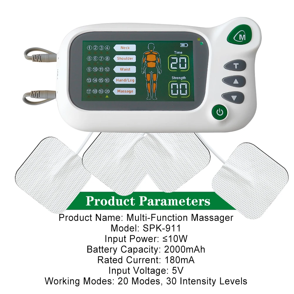 20 Modes Full Body Tens Muscle Electrostimulator EMS Acupuncture Therapy Massage 8 pads Digital Meridian Physiotherapy Apparatus 20 Modes Full Body Tens Muscle Electrostimulator EMS Acupuncture Therapy Massage 8 pads Digital Meridian Physiotherapy Apparatus