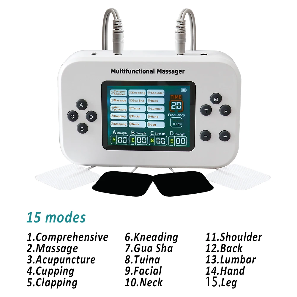 20 Modes Full Body Tens Muscle Electrostimulator EMS Acupuncture Therapy Massage 8 pads Digital Meridian Physiotherapy Apparatus 20 Modes Full Body Tens Muscle Electrostimulator EMS Acupuncture Therapy Massage 8 pads Digital Meridian Physiotherapy Apparatus