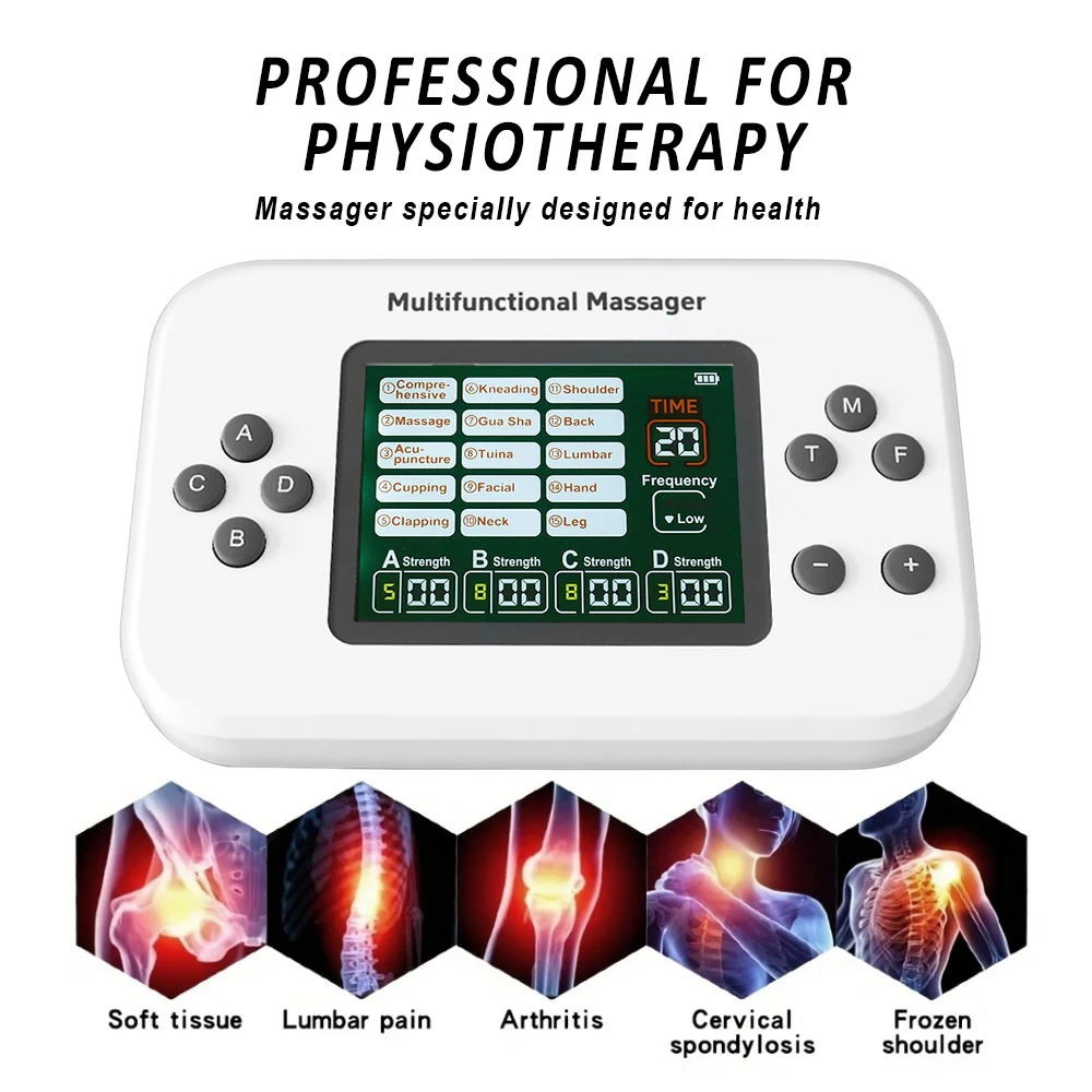 20 Modes Full Body Tens Muscle Electrostimulator EMS Acupuncture Therapy Massage 8 pads Digital Meridian Physiotherapy Apparatus 20 Modes Full Body Tens Muscle Electrostimulator EMS Acupuncture Therapy Massage 8 pads Digital Meridian Physiotherapy Apparatus