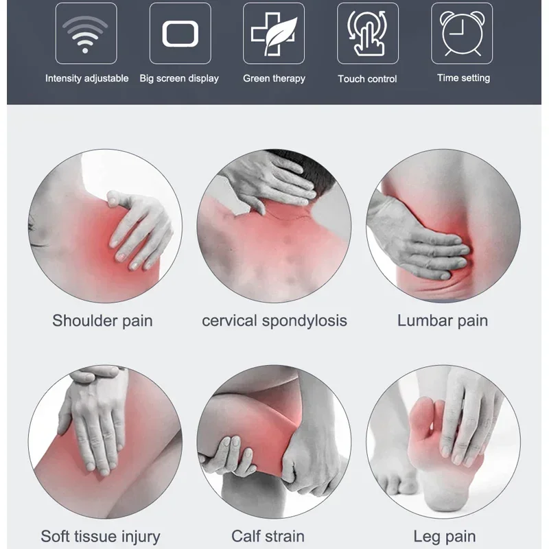 Ultrasonic Therapy Machine For Pain Relief Muscle Joints Massage No Drug Ultrasound 1MHz Physiotherapy Device LCD Screen Display - Image 6