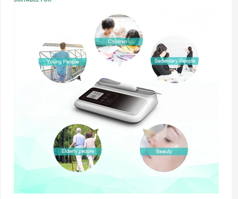 Ultrasonic Therapy Machine For Pain Relief Muscle Joints Massage No Drug Ultrasound 1MHz Physiotherapy Device LCD Screen Display Ultrasonic Therapy Machine For Pain Relief Muscle Joints Massage No Drug Ultrasound 1MHz Physiotherapy Device LCD Screen Display