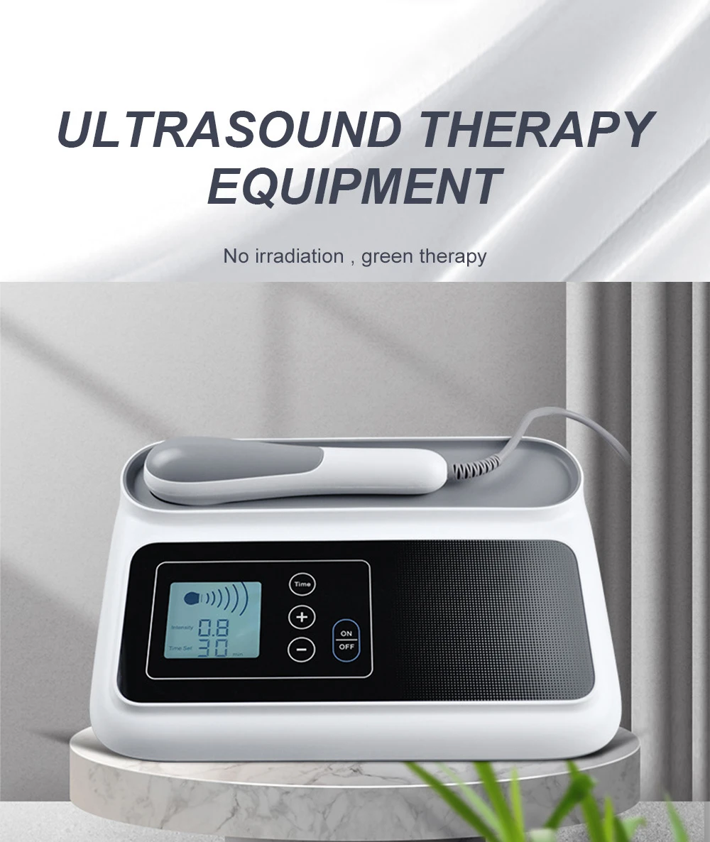 Ultrasonic Therapy Machine For Pain Relief Muscle Joints Massage No Drug Ultrasound 1MHz Physiotherapy Device LCD Screen Display Ultrasonic Therapy Machine For Pain Relief Muscle Joints Massage No Drug Ultrasound 1MHz Physiotherapy Device LCD Screen Display