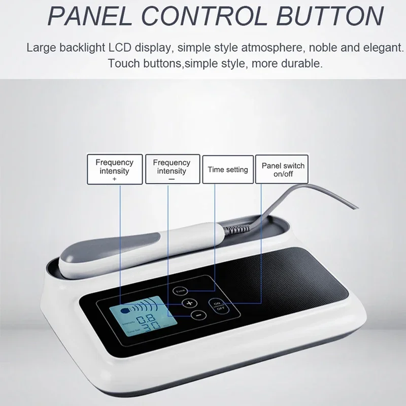 Ultrasonic Therapy Machine For Pain Relief Muscle Joints Massage No Drug Ultrasound 1MHz Physiotherapy Device LCD Screen Display - Image 4