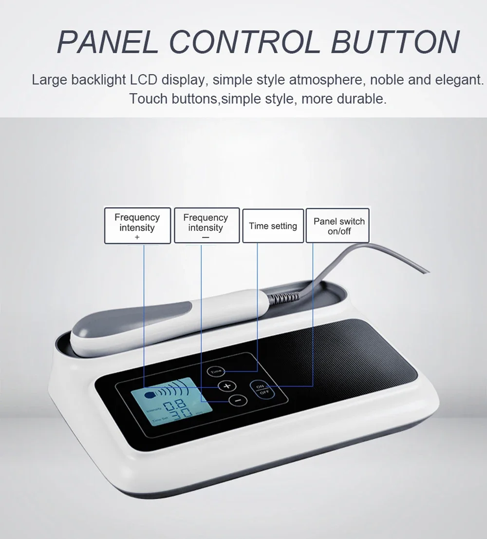 Ultrasonic Therapy Machine For Pain Relief Muscle Joints Massage No Drug Ultrasound 1MHz Physiotherapy Device LCD Screen Display Ultrasonic Therapy Machine For Pain Relief Muscle Joints Massage No Drug Ultrasound 1MHz Physiotherapy Device LCD Screen Display
