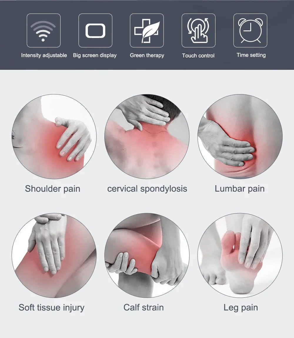 Ultrasonic Therapy Machine For Pain Relief Muscle Joints Massage No Drug Ultrasound 1MHz Physiotherapy Device LCD Screen Display Ultrasonic Therapy Machine For Pain Relief Muscle Joints Massage No Drug Ultrasound 1MHz Physiotherapy Device LCD Screen Display
