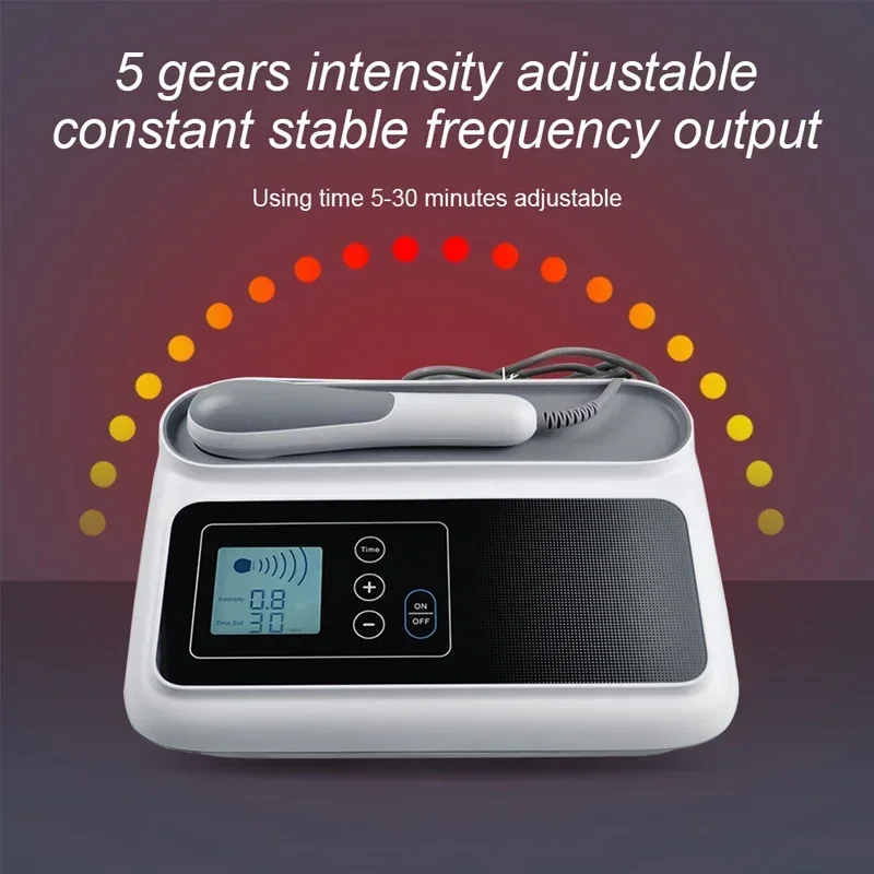 Ultrasonic Therapy Machine For Pain Relief Muscle Joints Massage No Drug Ultrasound 1MHz Physiotherapy Device LCD Screen Display - Image 2