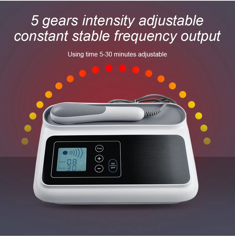 Ultrasonic Therapy Machine For Pain Relief Muscle Joints Massage No Drug Ultrasound 1MHz Physiotherapy Device LCD Screen Display Ultrasonic Therapy Machine For Pain Relief Muscle Joints Massage No Drug Ultrasound 1MHz Physiotherapy Device LCD Screen Display