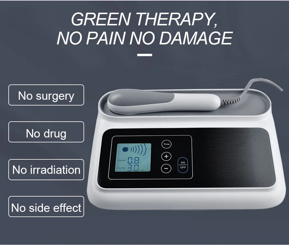 Ultrasonic Therapy Machine For Pain Relief Muscle Joints Massage No Drug Ultrasound 1MHz Physiotherapy Device LCD Screen Display Ultrasonic Therapy Machine For Pain Relief Muscle Joints Massage No Drug Ultrasound 1MHz Physiotherapy Device LCD Screen Display
