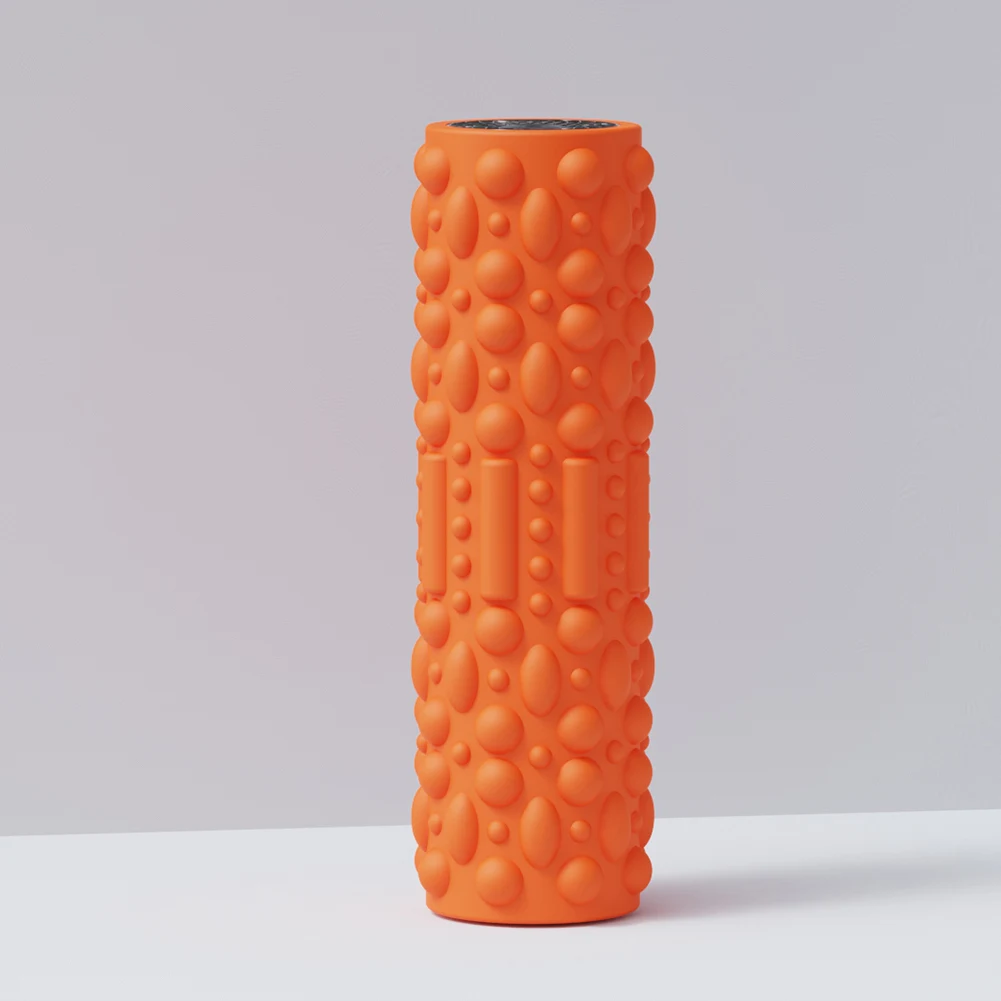 Electric Vibrating Foam Roller Massage Column Rechargeable Exercise Rollers For Yoga Pilates Muscle Tissue Relaxation Massager