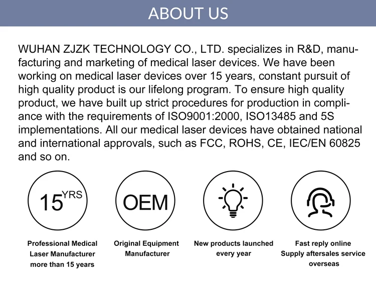 ZJZK 650nm 808nm Portable LLLT Cold Laser Level Therapy Treatment Device for Knee Back Neck Muscle Pain Relief