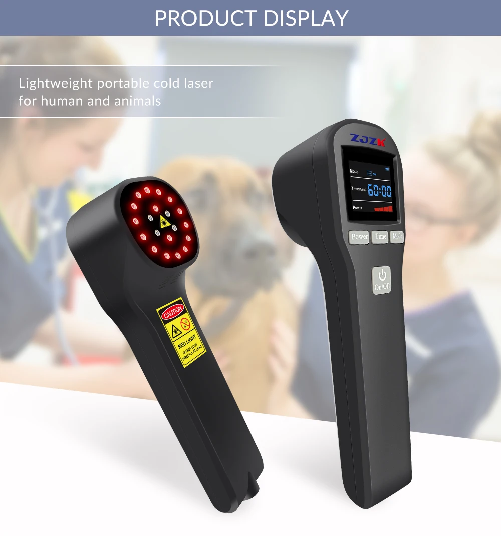 ZJZK 650nm 808nm Portable LLLT Cold Laser Level Therapy Treatment Device for Knee Back Neck Muscle Pain Relief ZJZK 650nm 808nm Portable LLLT Cold Laser Level Therapy Treatment Device for Knee Back Neck Muscle Pain Relief