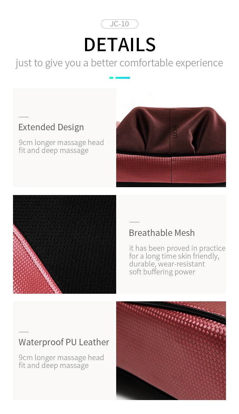 Back Waist Cervical Spine Multifunctional Full Body Neck Shoulder Electric Massage Cushion Household Kneading Shiatsu Massager Back Waist Cervical Spine Multifunctional Full Body Neck Shoulder Electric Massage Cushion Household Kneading Shiatsu Massager