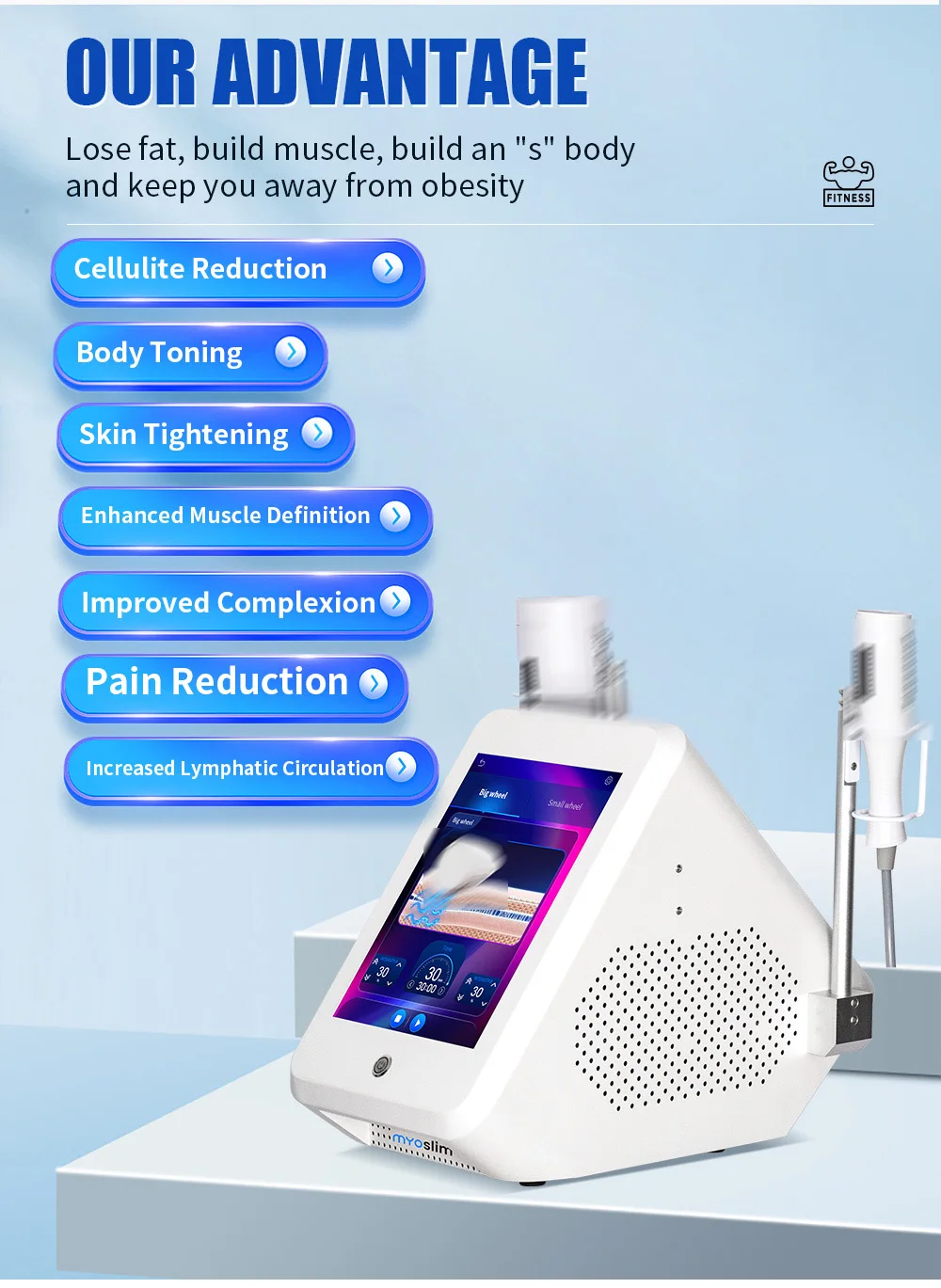 MYOSLIM 6500W 200HZ Roller Slimming Cellulite Reduction Inner Ball Roller 360 Degree Infrared Vacuum Roller Massage Beauty MYOSLIM 6500W 200HZ Roller Slimming Cellulite Reduction Inner Ball Roller 360 Degree Infrared Vacuum Roller Massage Beauty