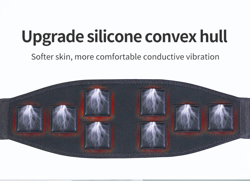EMS Muscle Stimulator Abs Trainer Abdominal Muscle Toner Electronic Toning Belts Fitness Massage Slimming Device USB Recharge EMS Muscle Stimulator Abs Trainer Abdominal Muscle Toner Electronic Toning Belts Fitness Massage Slimming Device USB Recharge
