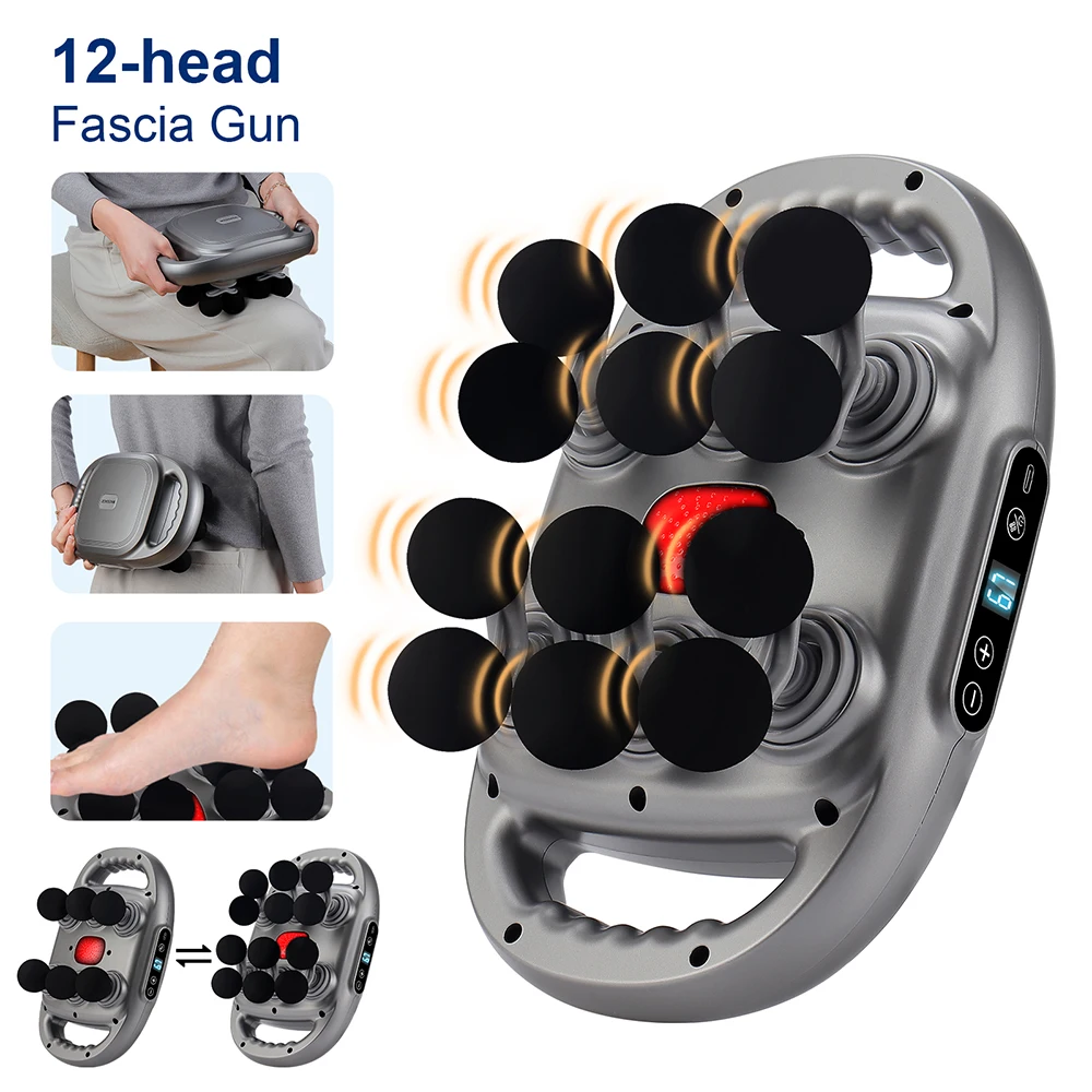 42-Heads Fascia Gun High-Frequency Vibration Body Massage Gun Back and Waist Massager Neck Shoulder Massager Muscle masajeador 42-Heads Fascia Gun High-Frequency Vibration Body Massage Gun Back and Waist Massager Neck Shoulder Massager Muscle masajeador