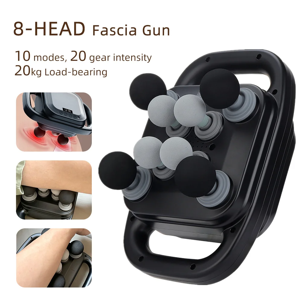 42-Heads Fascia Gun High-Frequency Vibration Body Massage Gun Back and Waist Massager Neck Shoulder Massager Muscle masajeador 42-Heads Fascia Gun High-Frequency Vibration Body Massage Gun Back and Waist Massager Neck Shoulder Massager Muscle masajeador