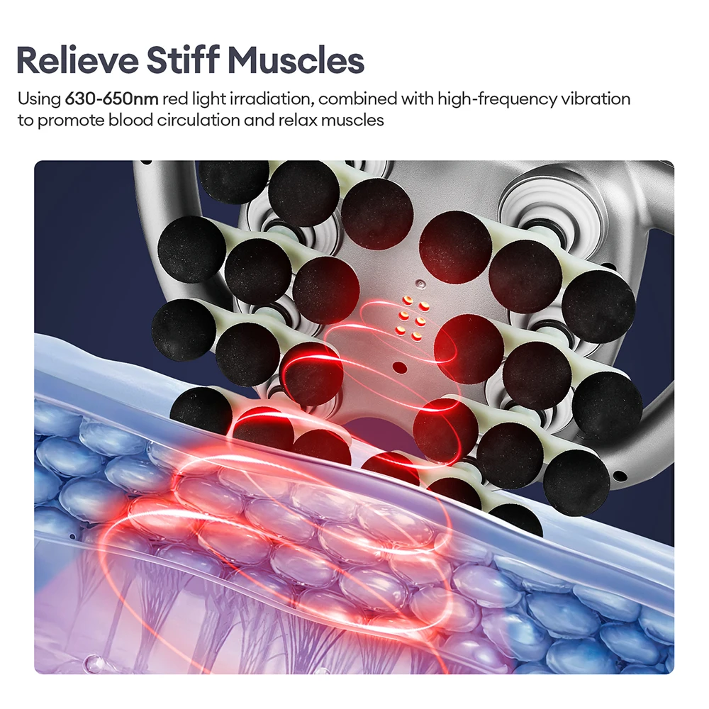 42-Heads Fascia Gun High-Frequency Vibration Body Massage Gun Back and Waist Massager Neck Shoulder Massager Muscle masajeador 42-Heads Fascia Gun High-Frequency Vibration Body Massage Gun Back and Waist Massager Neck Shoulder Massager Muscle masajeador