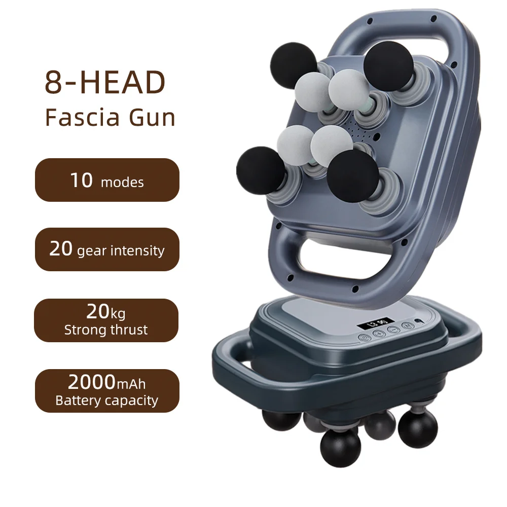 42-Heads Fascia Gun High-Frequency Vibration Body Massage Gun Back and Waist Massager Neck Shoulder Massager Muscle masajeador 42-Heads Fascia Gun High-Frequency Vibration Body Massage Gun Back and Waist Massager Neck Shoulder Massager Muscle masajeador