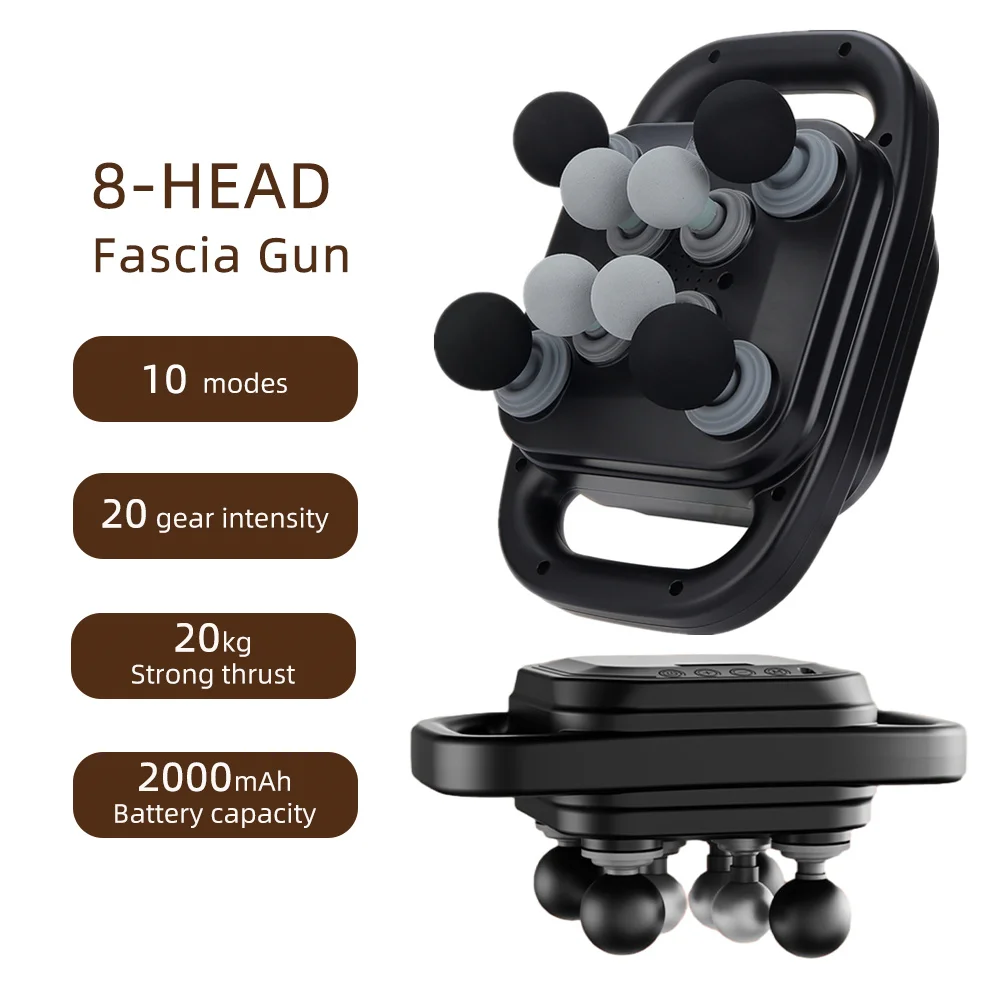 42-Heads Fascia Gun High-Frequency Vibration Body Massage Gun Back and Waist Massager Neck Shoulder Massager Muscle masajeador 42-Heads Fascia Gun High-Frequency Vibration Body Massage Gun Back and Waist Massager Neck Shoulder Massager Muscle masajeador