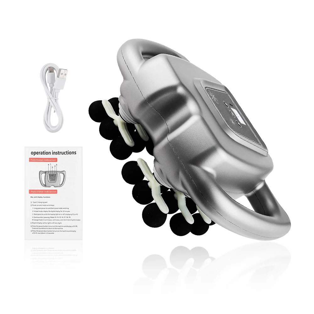 42-Heads Fascia Gun High-Frequency Vibration Body Massage Gun Back and Waist Massager Neck Shoulder Massager Muscle masajeador 42-Heads Fascia Gun High-Frequency Vibration Body Massage Gun Back and Waist Massager Neck Shoulder Massager Muscle masajeador