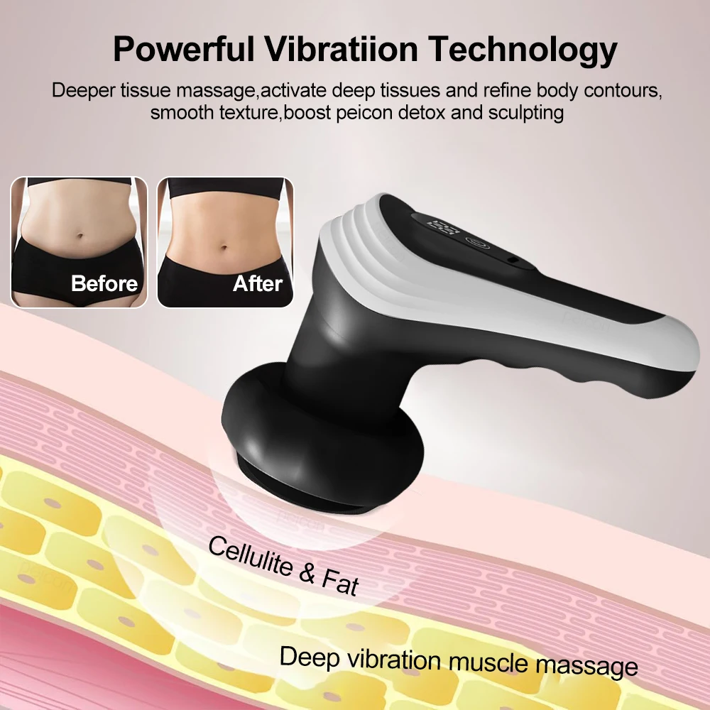 Body Sculpting Machine Electric Body Massager Meridian Dredging and Fat Pushing Machine for Belly Fat Thighs Buttocks Sculpting - Image 3